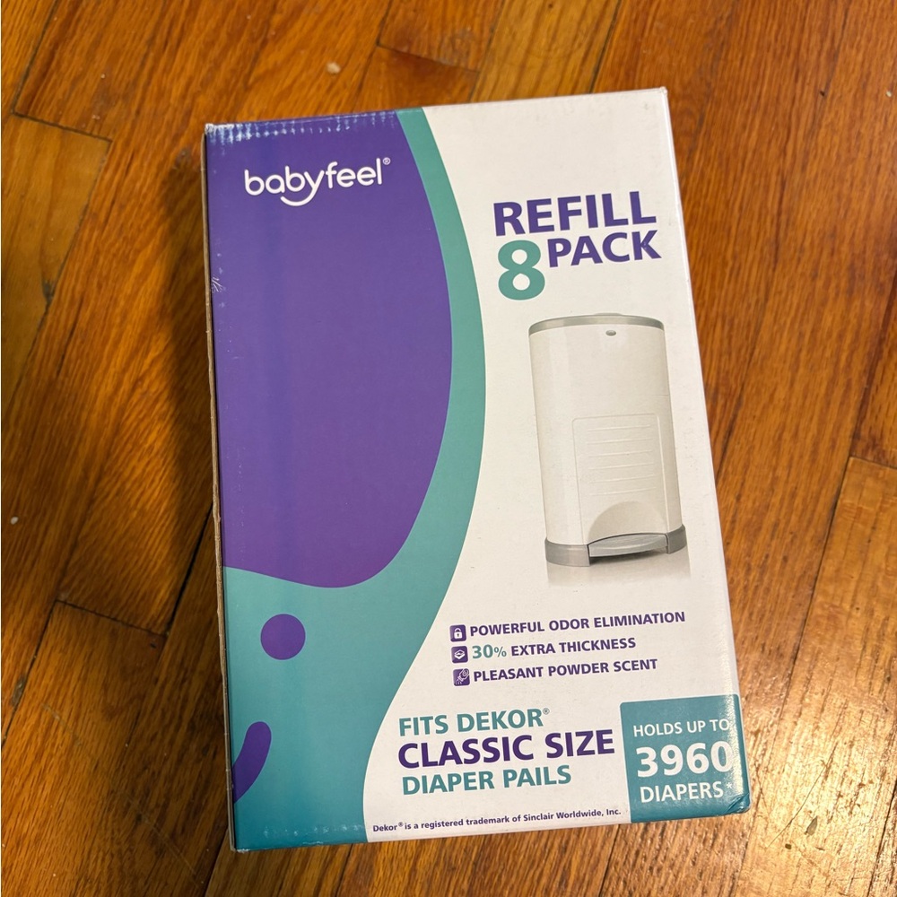 Dekor Classic Size Diaper Pail Bags Full Pack